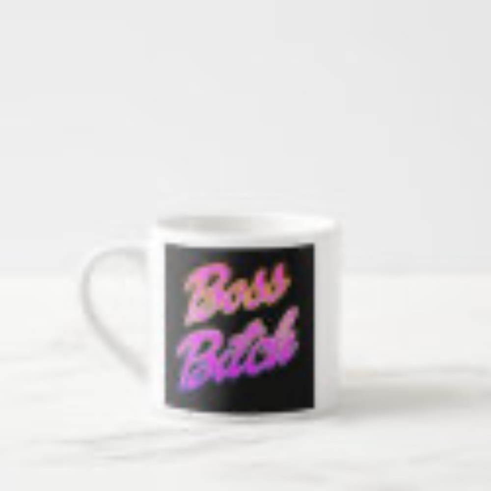 "Bitchy" Themed Expresso mugs